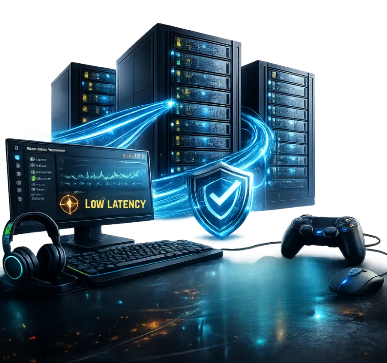 HostFinch Gaming Dedicated Servers: bare-metal servers with dedicated CPU, NVMe storage and DDoS protection