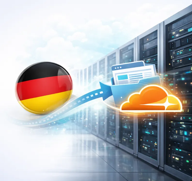 HostFinch Germany Linux VPS hosting with root access, 99.95% uptime target and DDoS protection