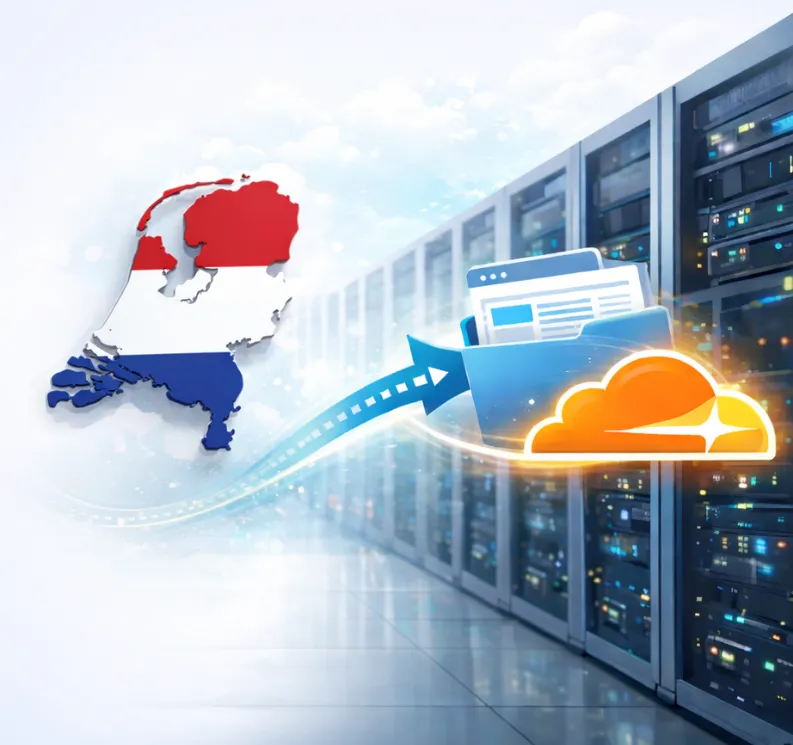 HostFinch Netherlands Linux VPS hosting with root access, 99.95% uptime target and DDoS protection
